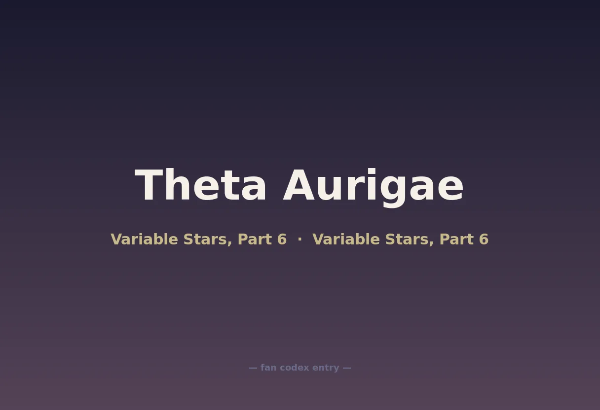 Theta Aurigae