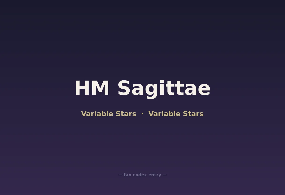 HM Sagittae