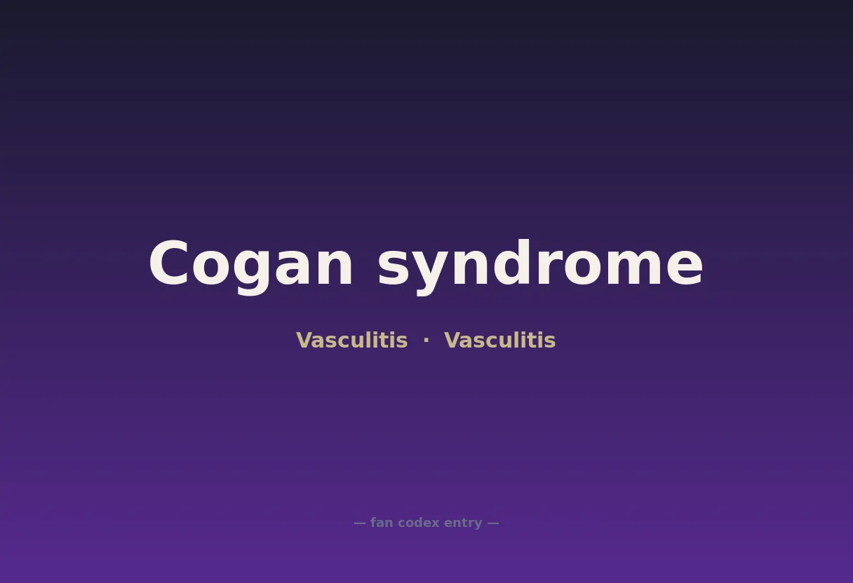 Cogan syndrome