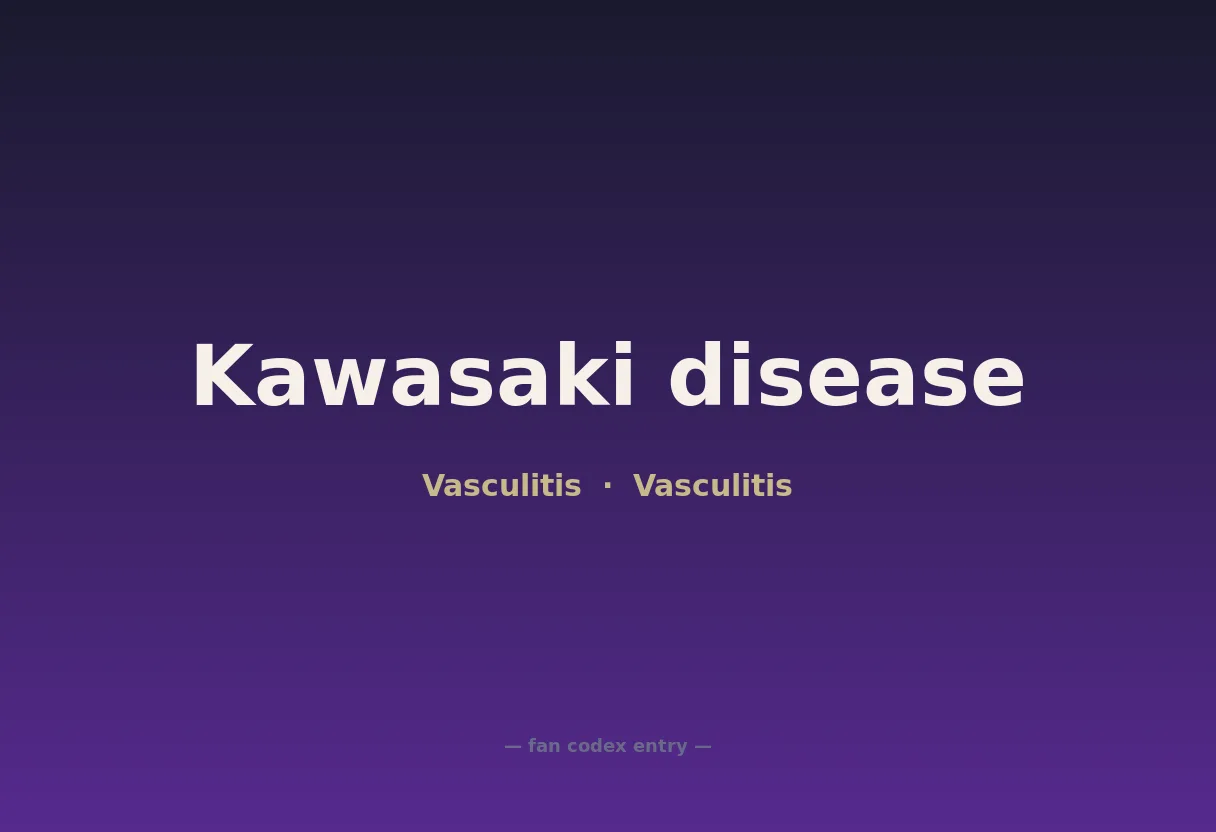 Kawasaki disease