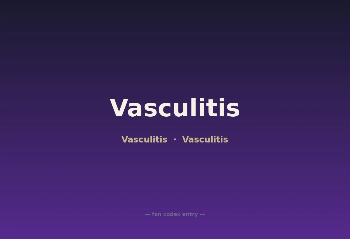 Vasculitis