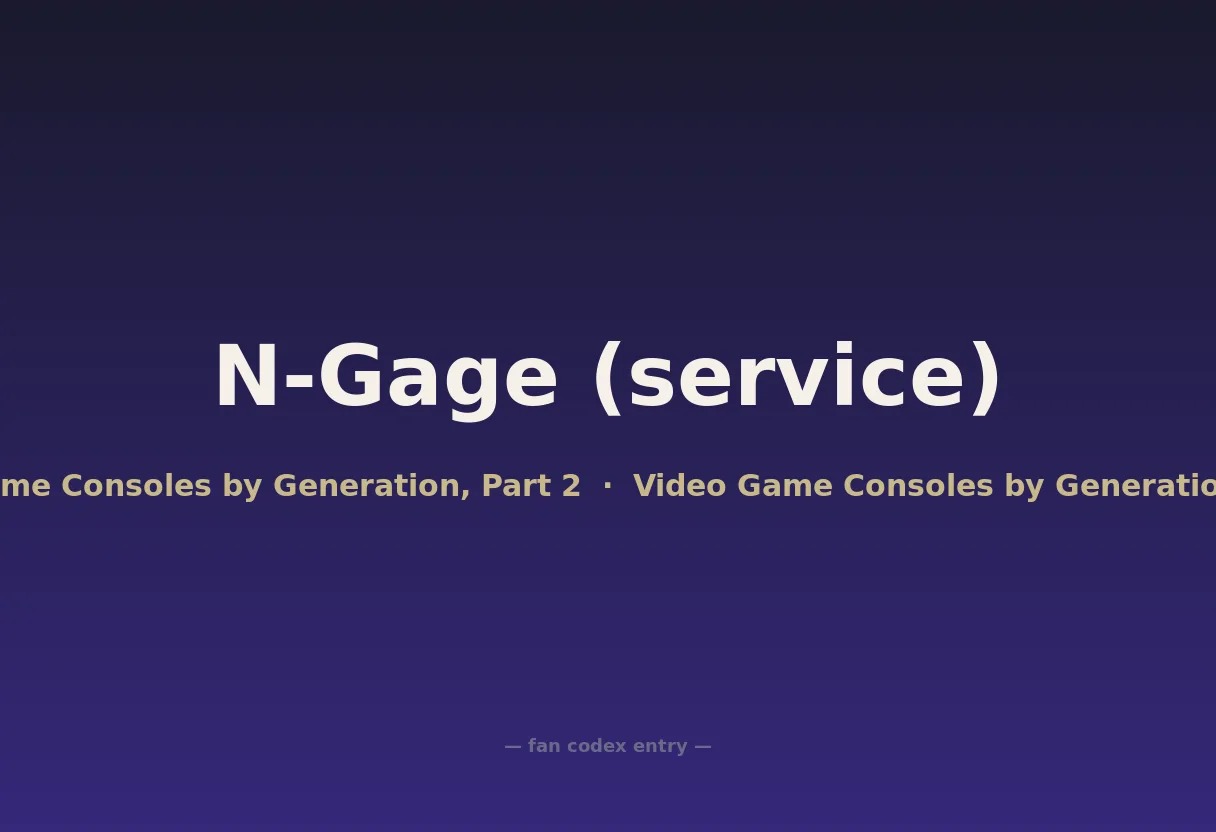 N-Gage (service)