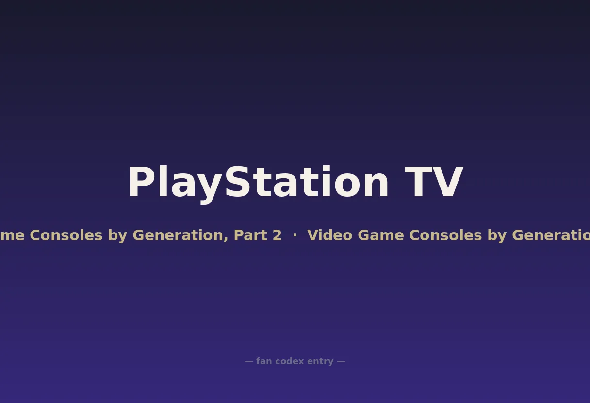 PlayStation TV