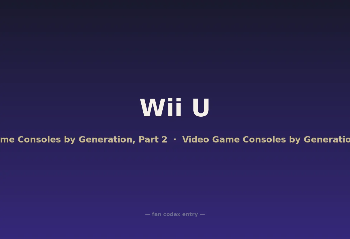 Wii U