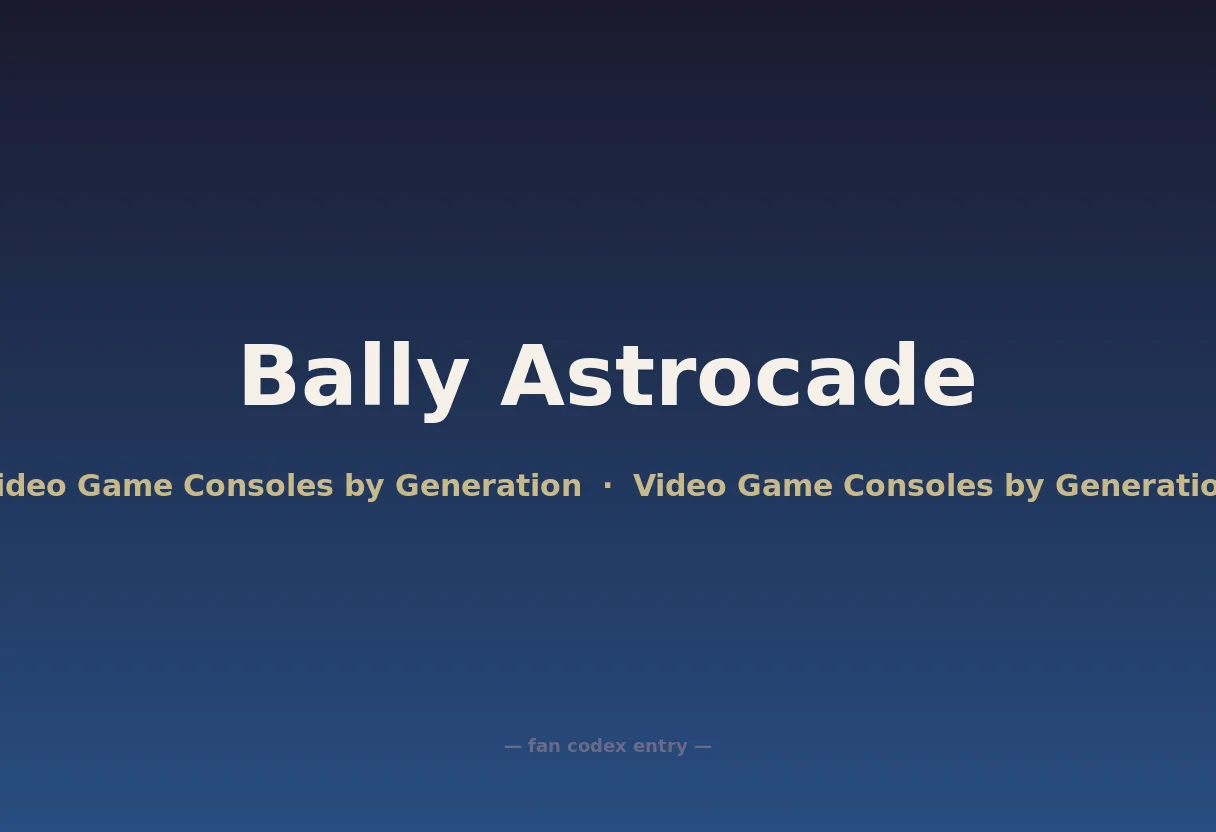 Bally Astrocade