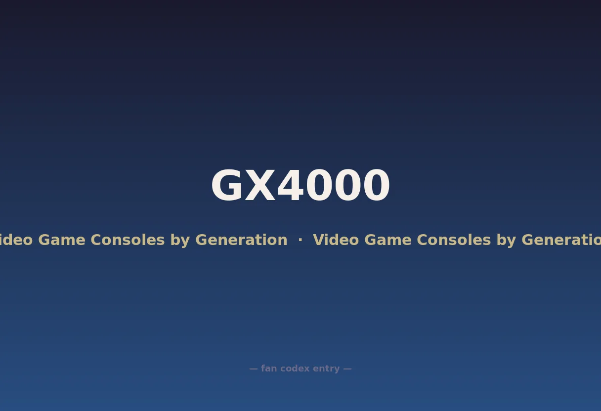 GX4000