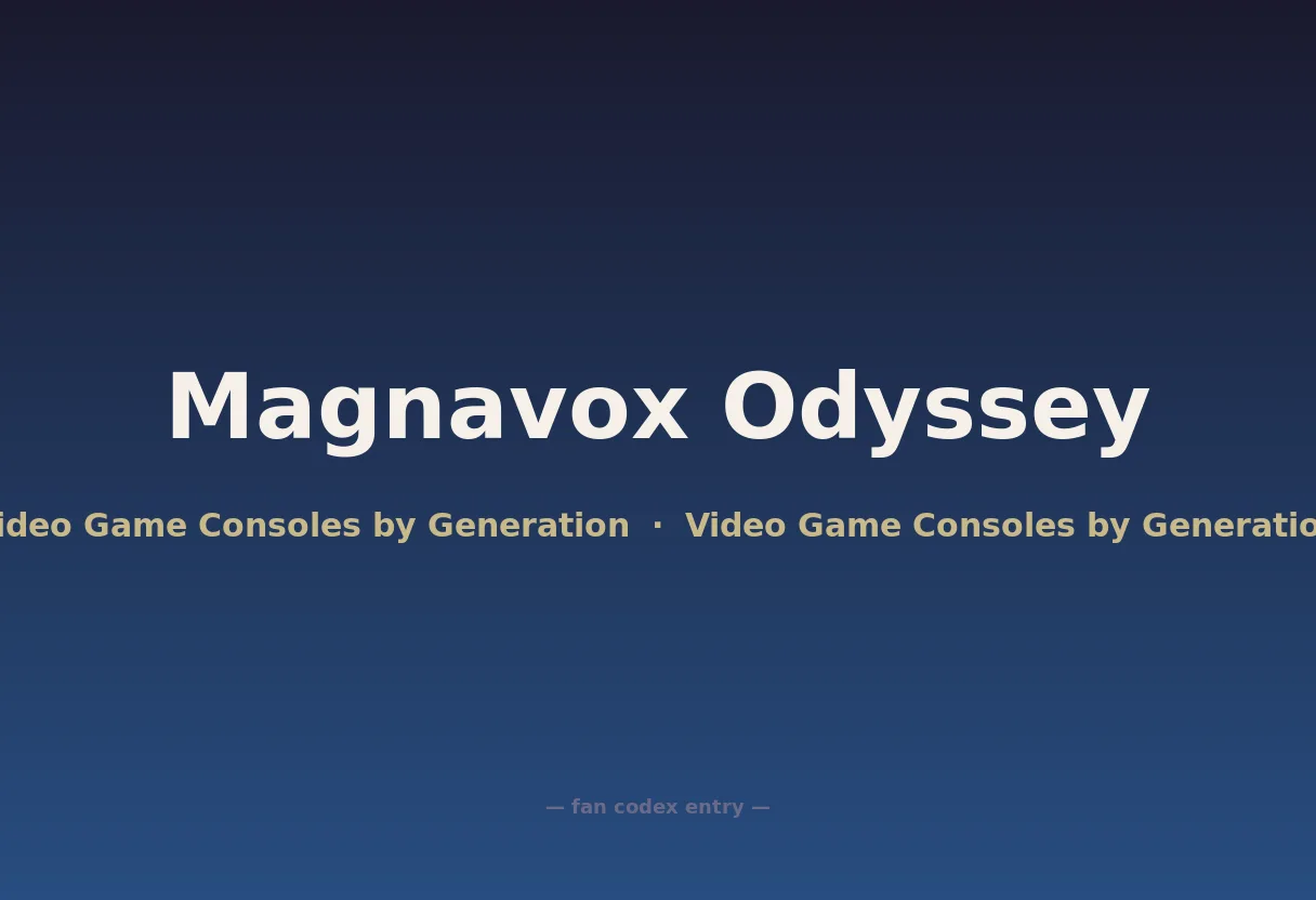Magnavox Odyssey