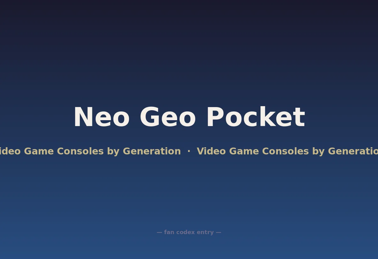Neo Geo Pocket