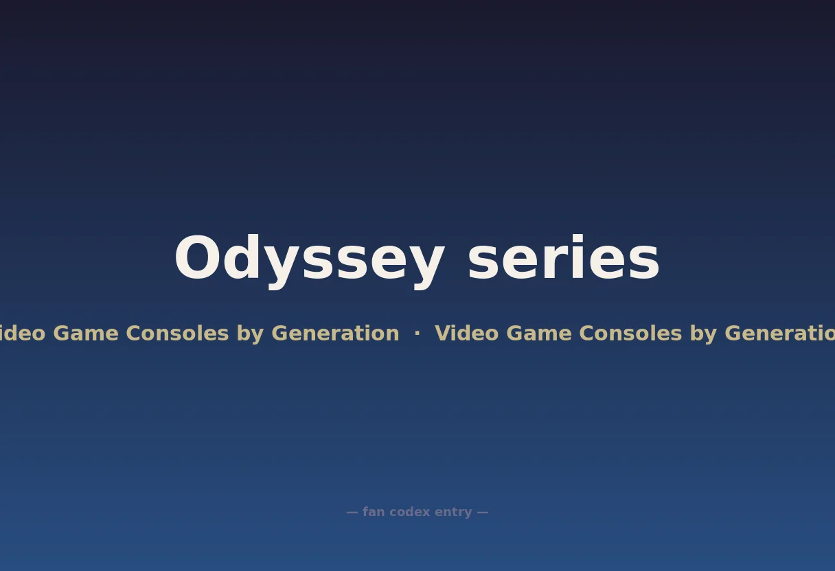 Odyssey series