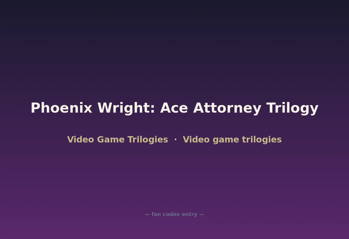 Phoenix Wright: Ace Attorney Trilogy