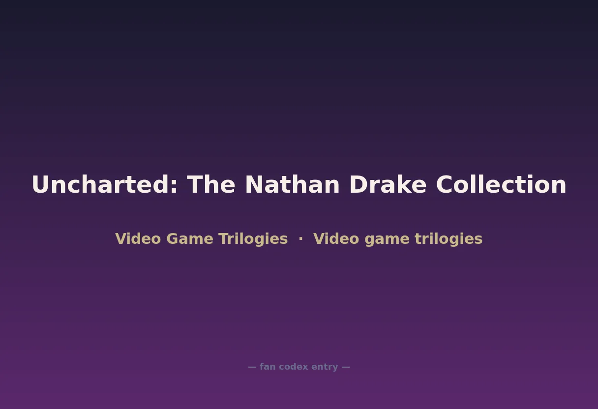 Uncharted: The Nathan Drake Collection