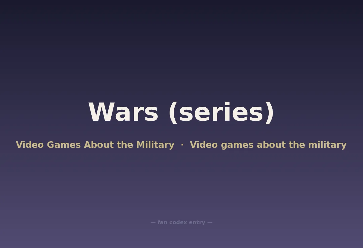 Wars (series)