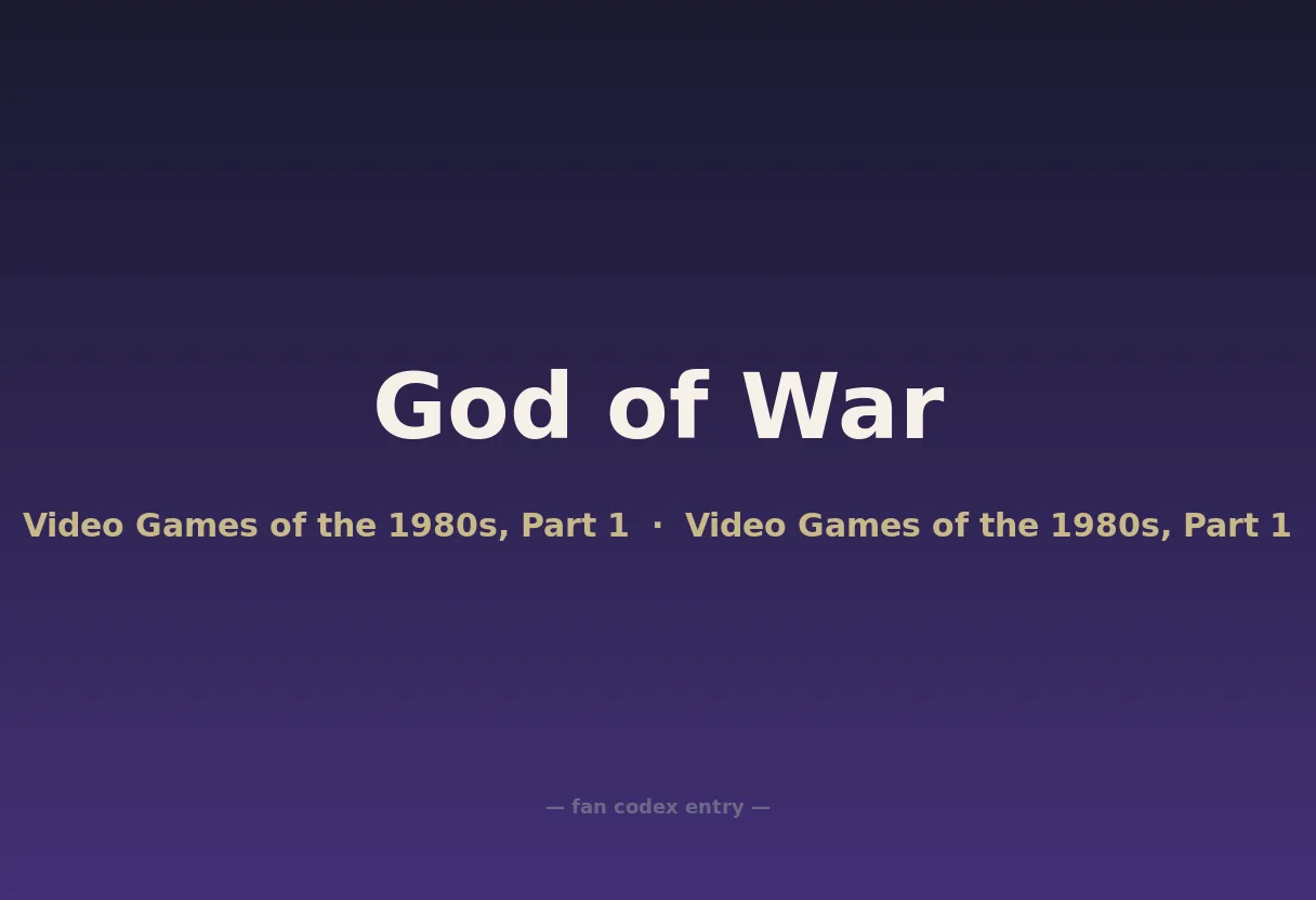 God of War