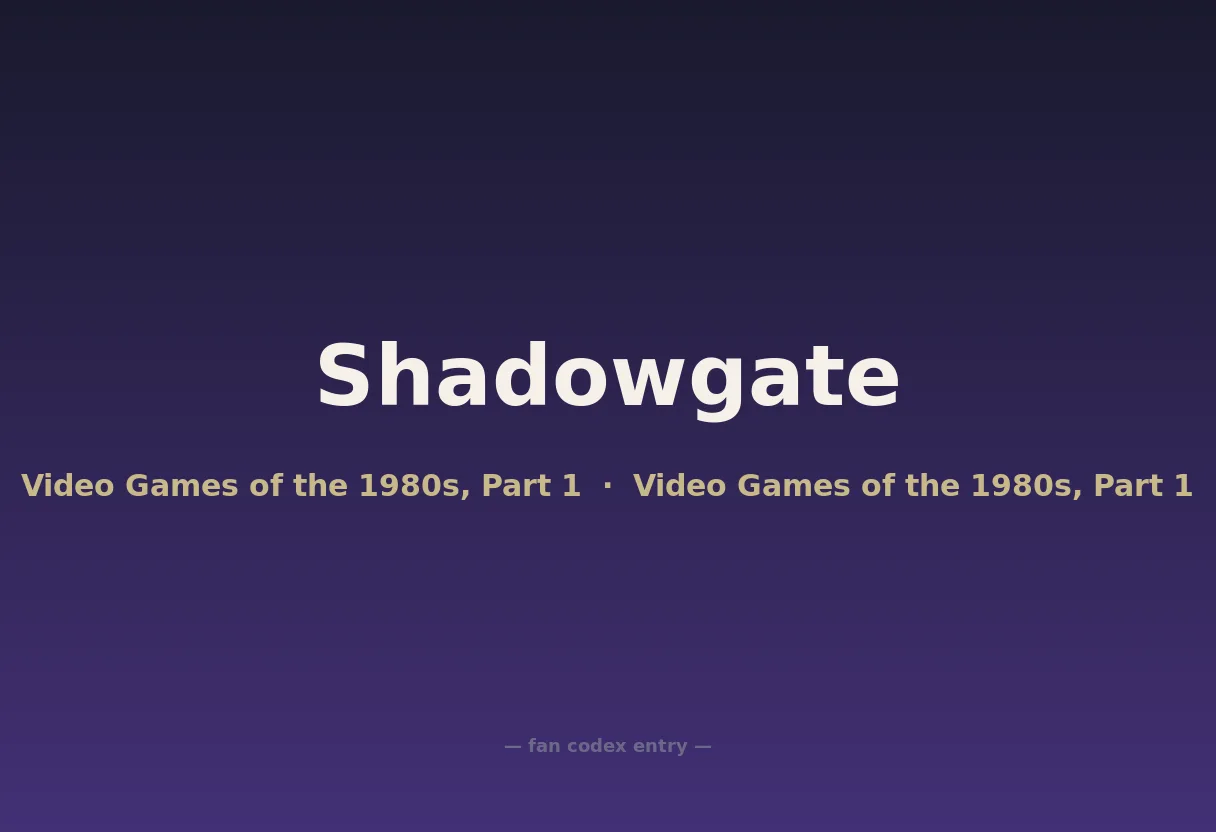 Shadowgate