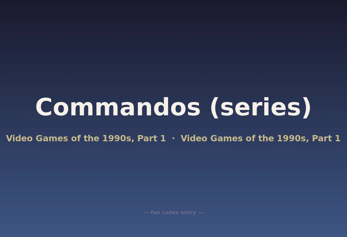 Commandos (series)