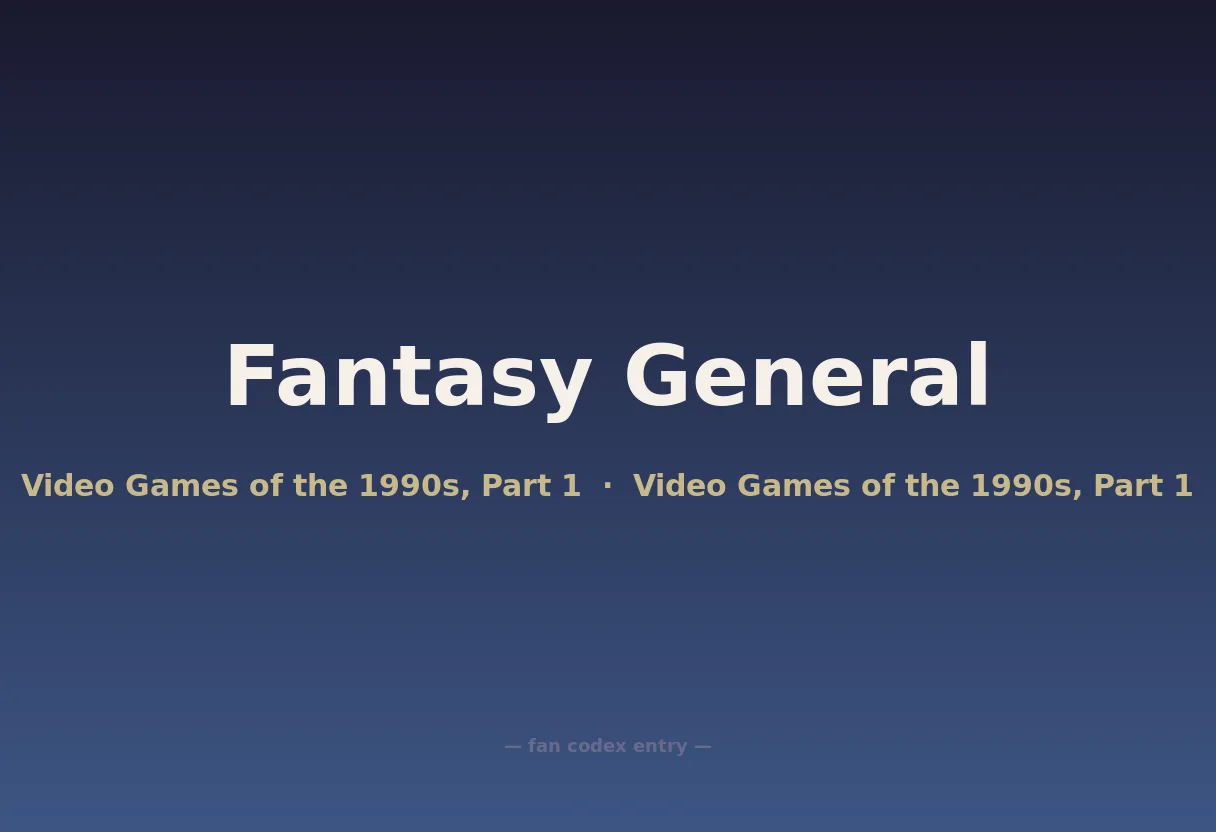 Fantasy General