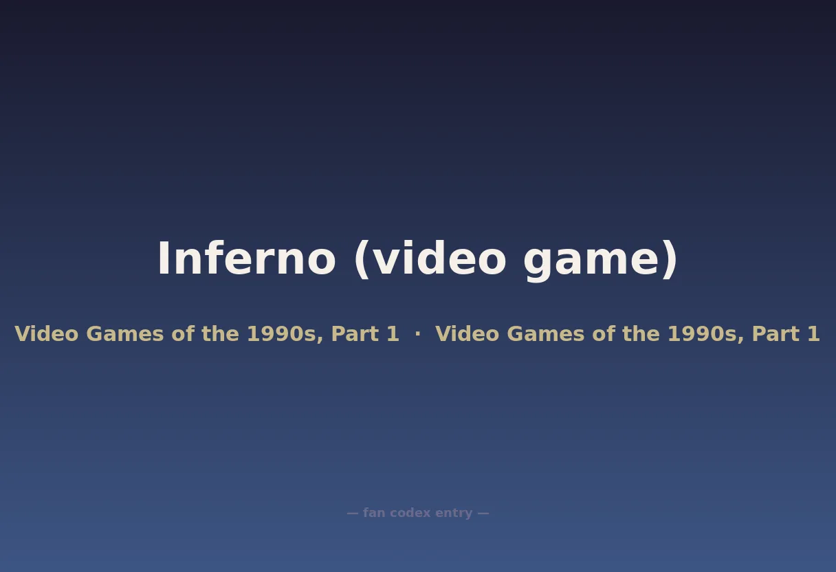 Inferno (video game)