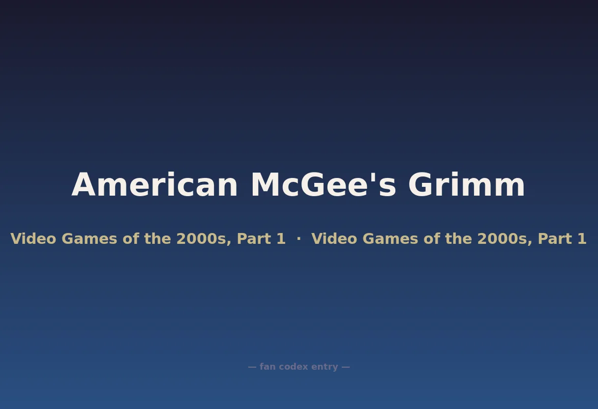 American McGee's Grimm