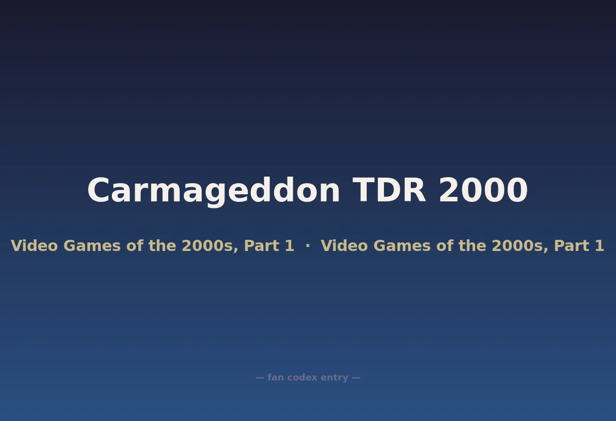 Carmageddon TDR 2000