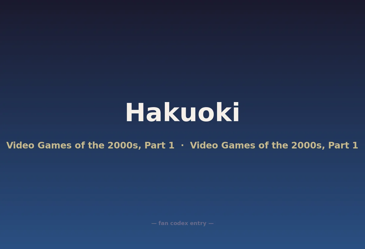 Hakuoki