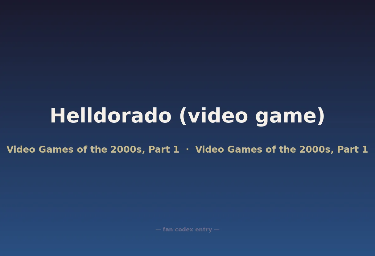 Helldorado (video game)
