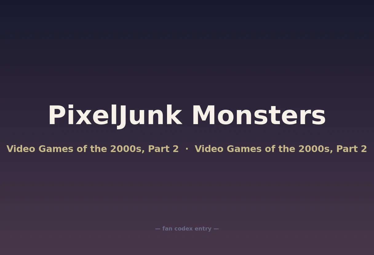 PixelJunk Monsters