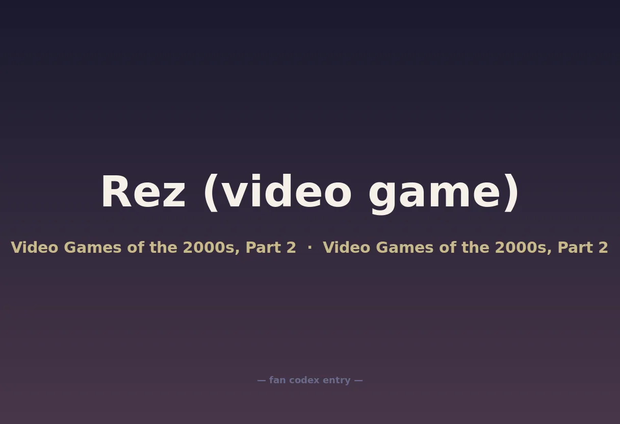 Rez (video game)