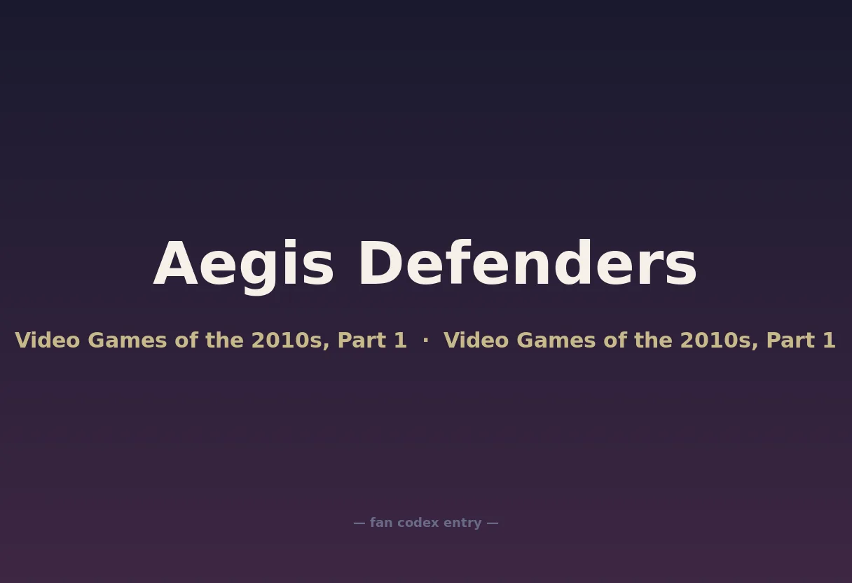 Aegis Defenders