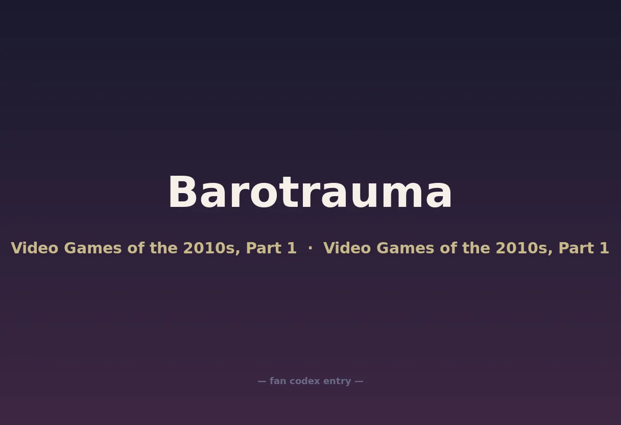 Barotrauma