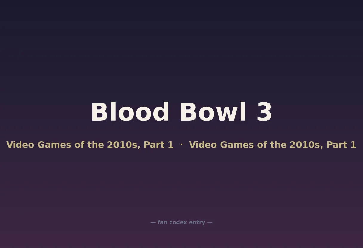 Blood Bowl 3