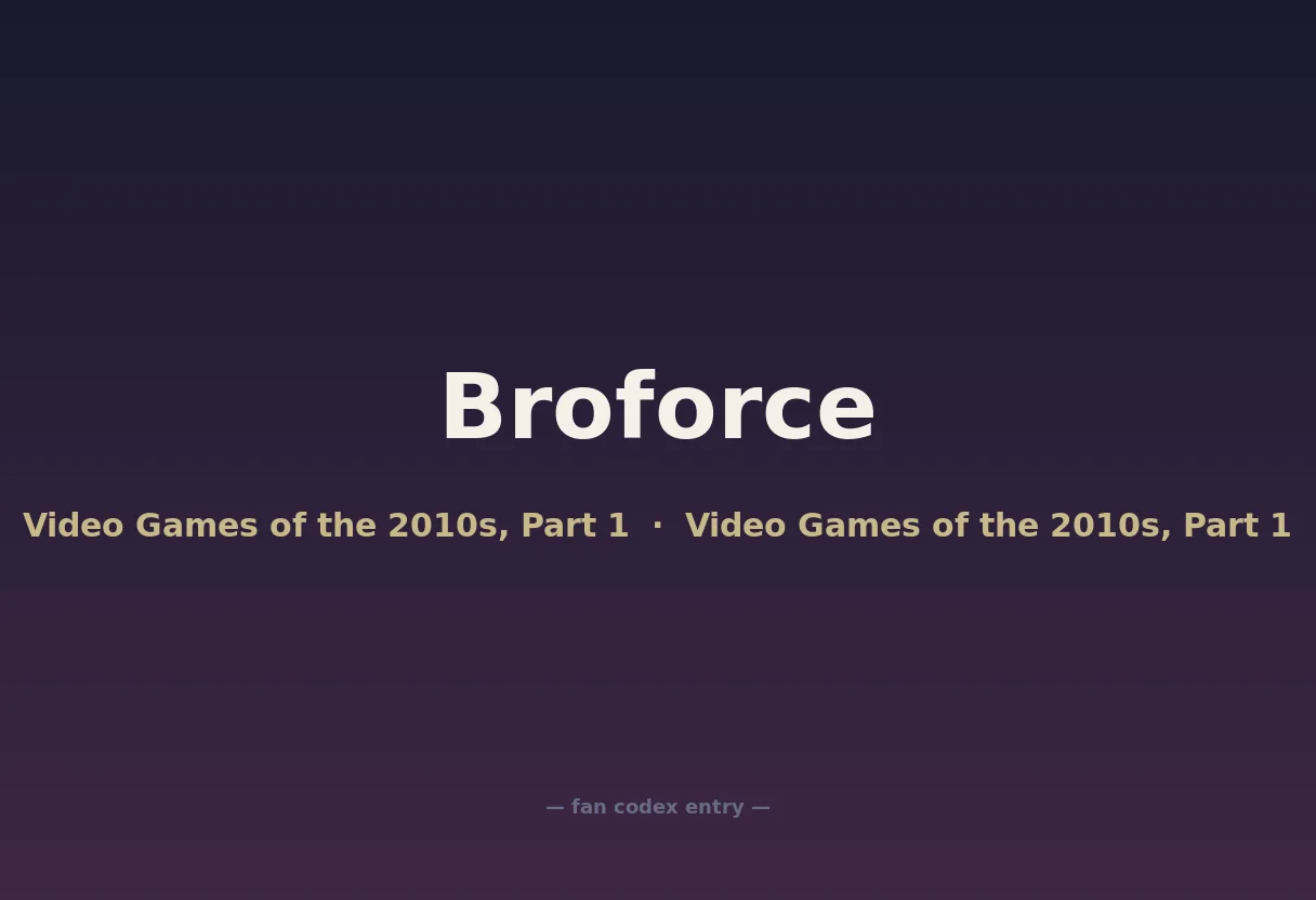 Broforce