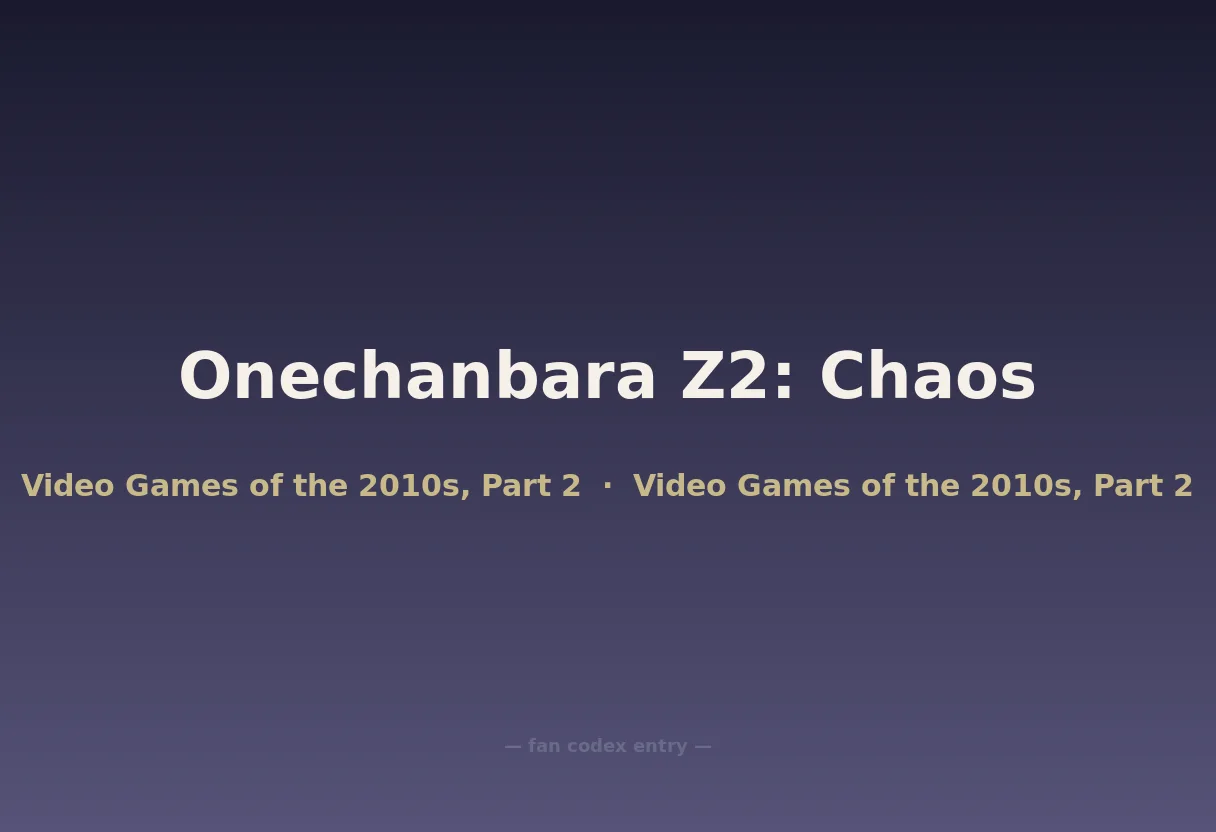 Onechanbara Z2: Chaos