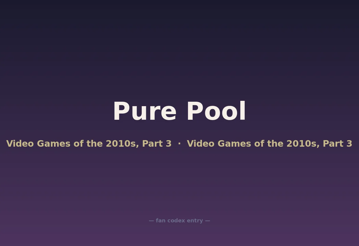 Pure Pool