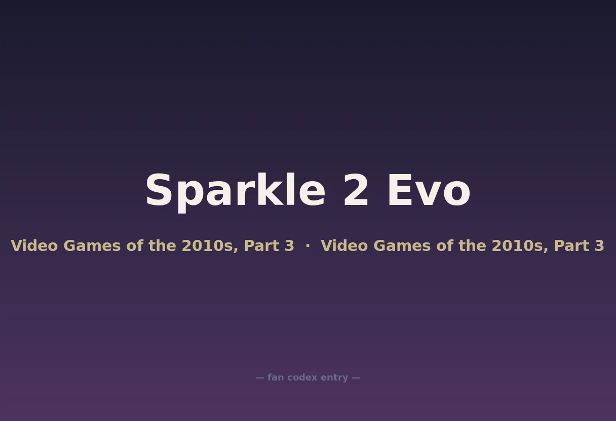 Sparkle 2 Evo