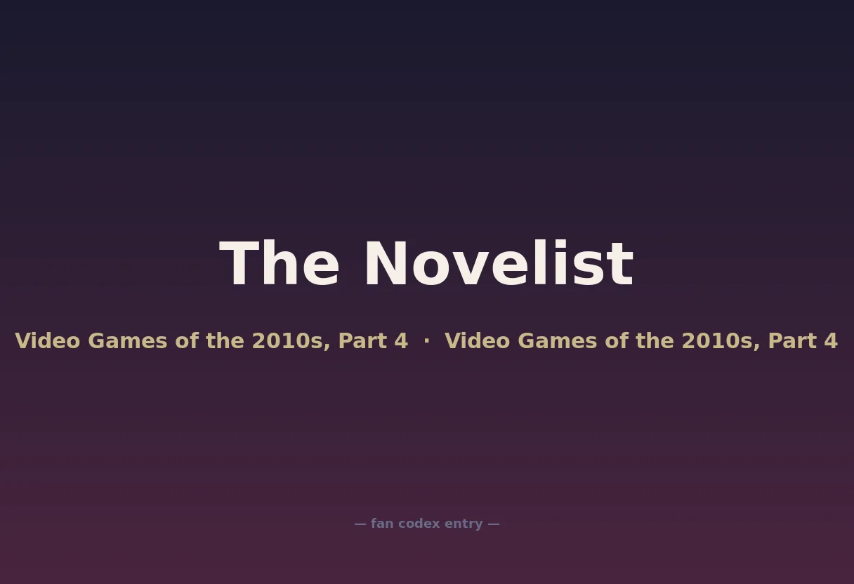 The Novelist