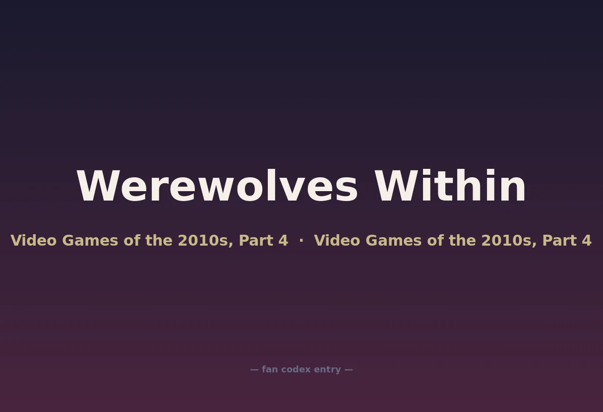 Werewolves Within