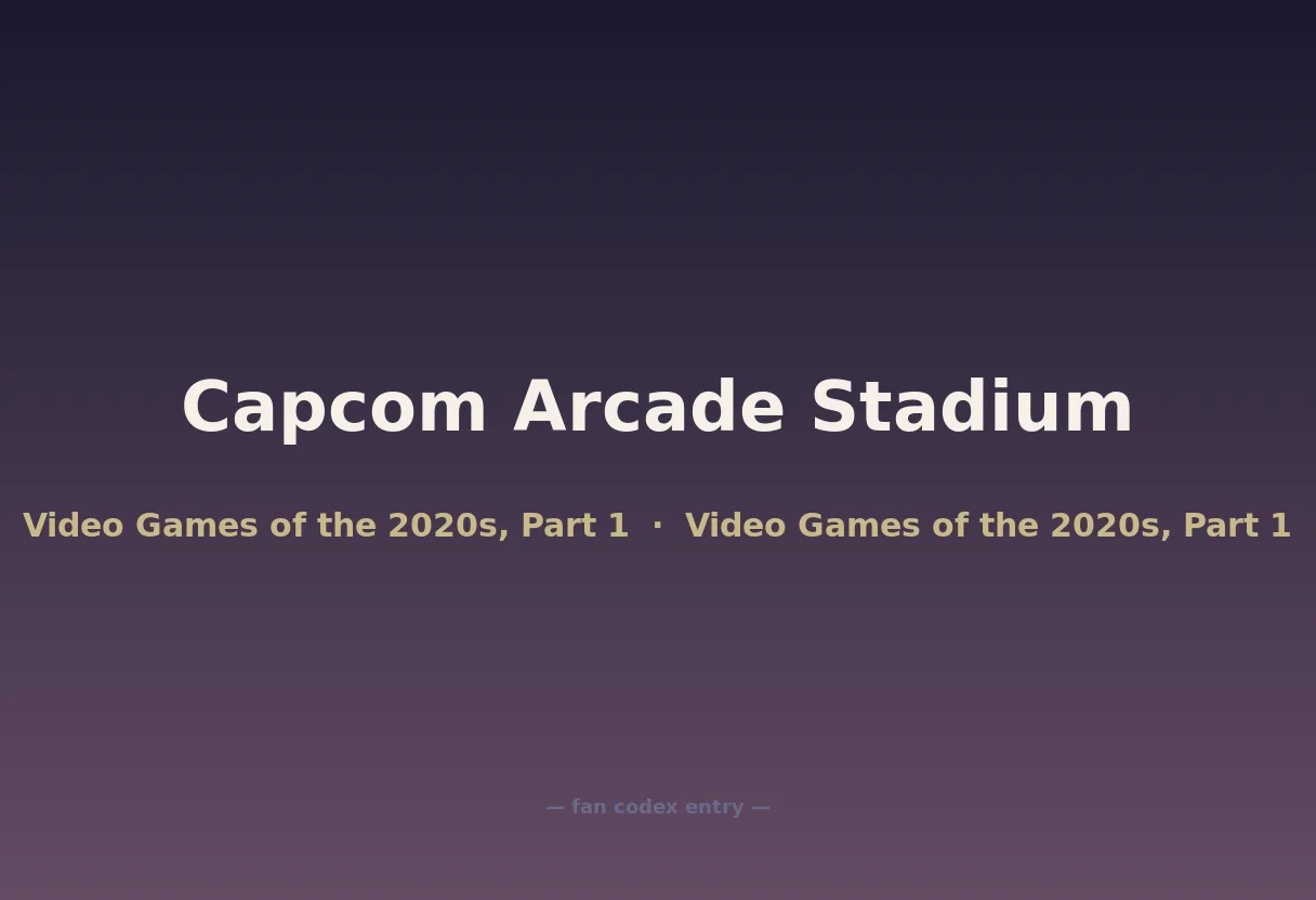 Capcom Arcade Stadium