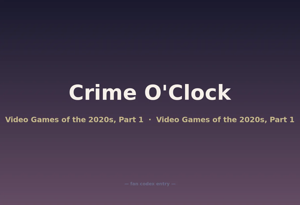Crime O'Clock