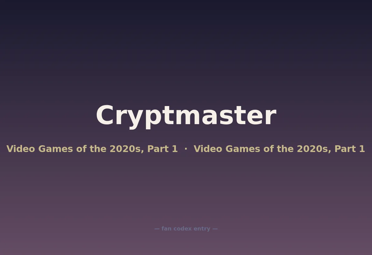Cryptmaster