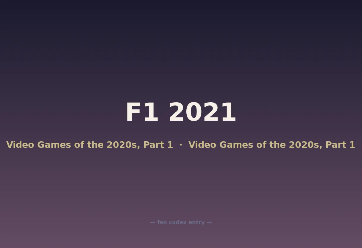 F1 2021