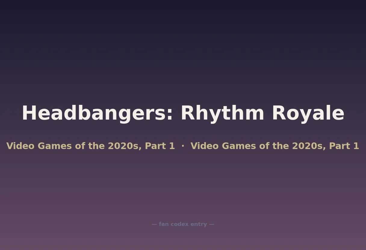 Headbangers: Rhythm Royale
