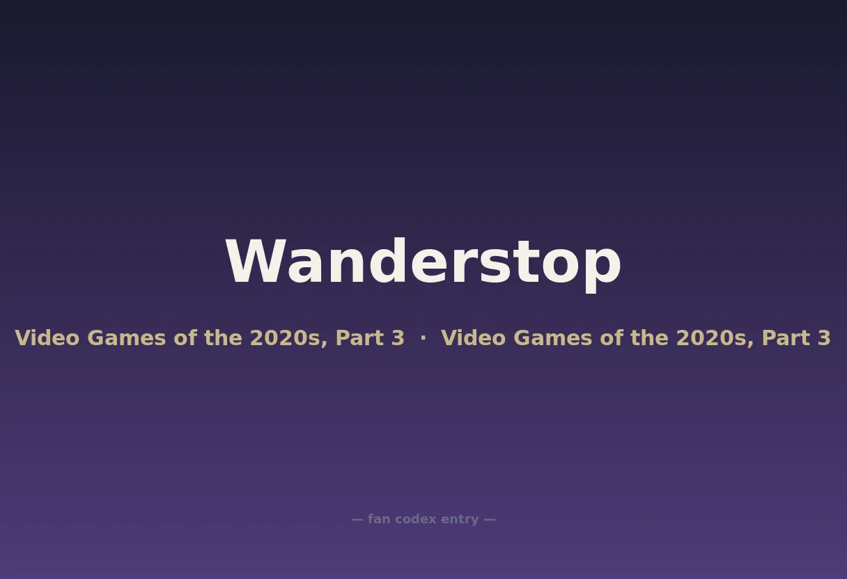 Wanderstop