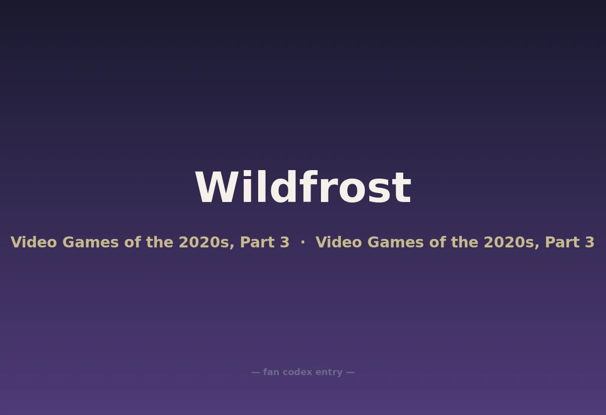 Wildfrost