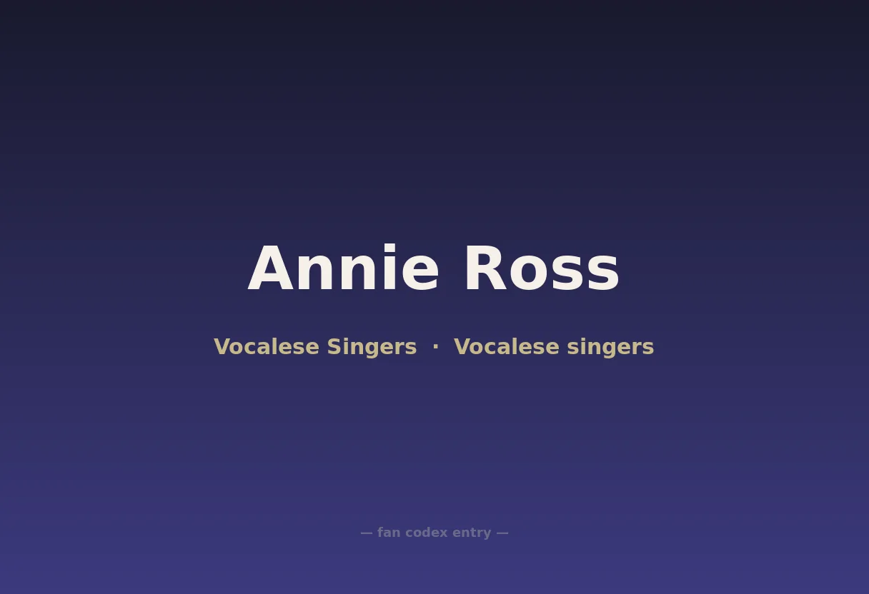 Annie Ross
