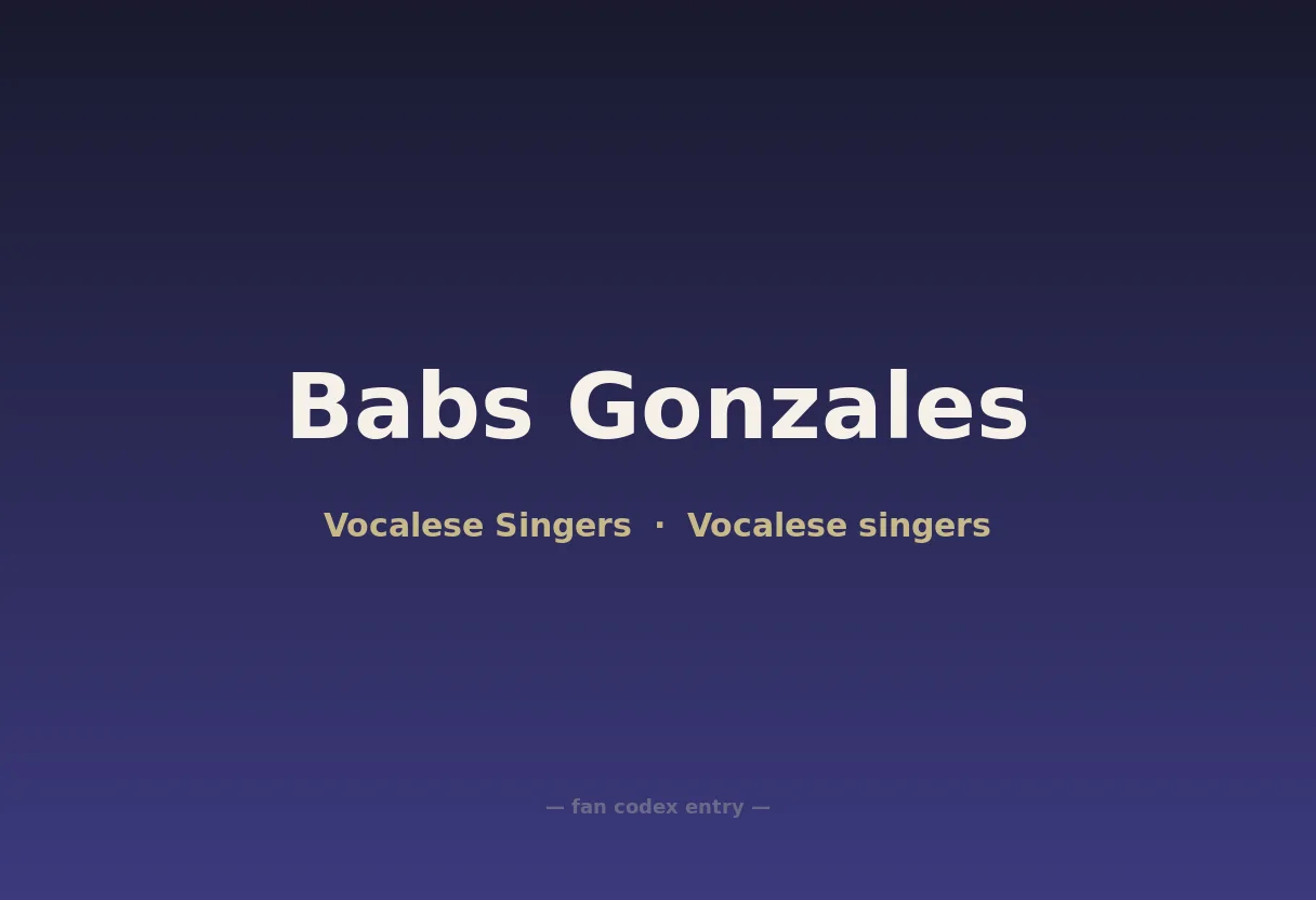 Babs Gonzales