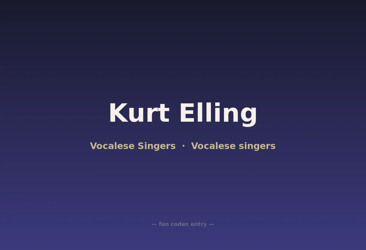 Kurt Elling