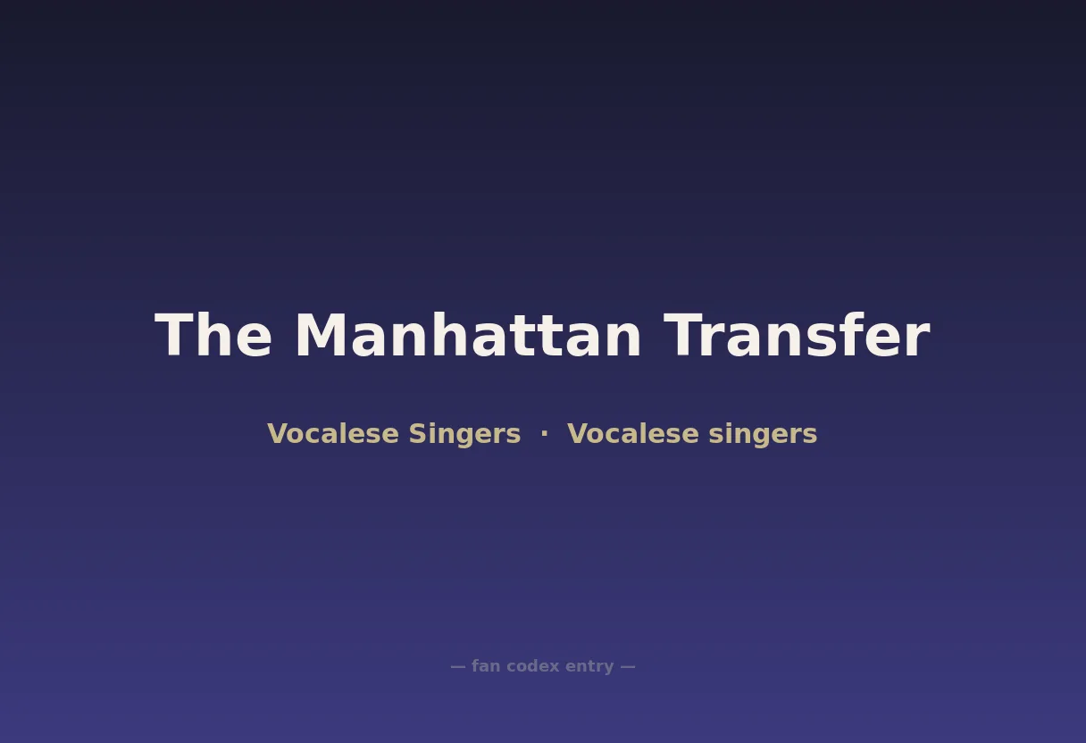 The Manhattan Transfer