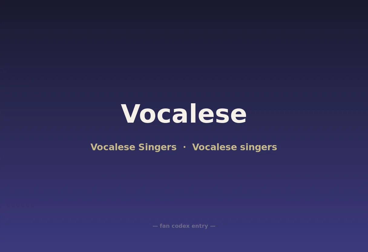 Vocalese