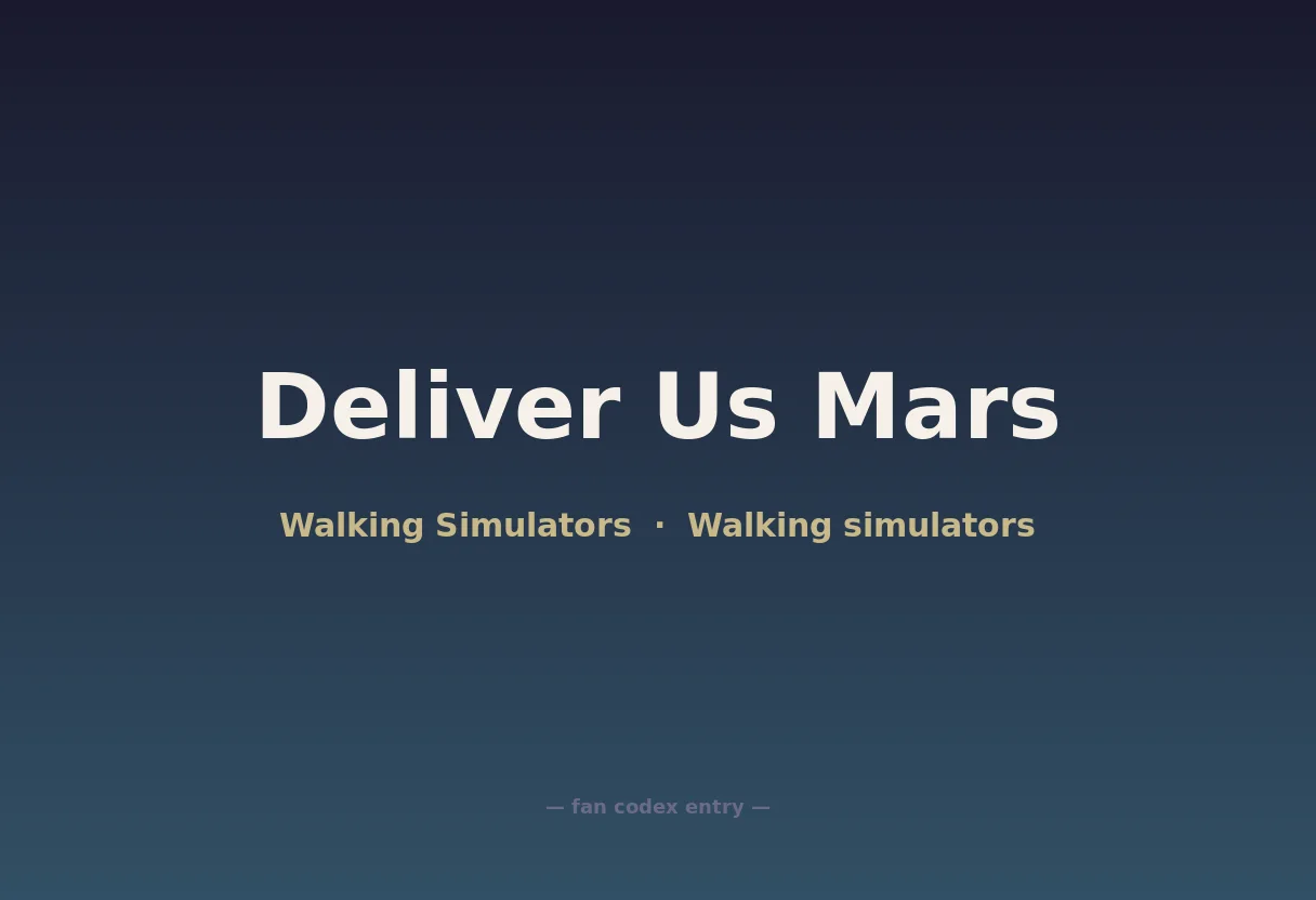 Deliver Us Mars