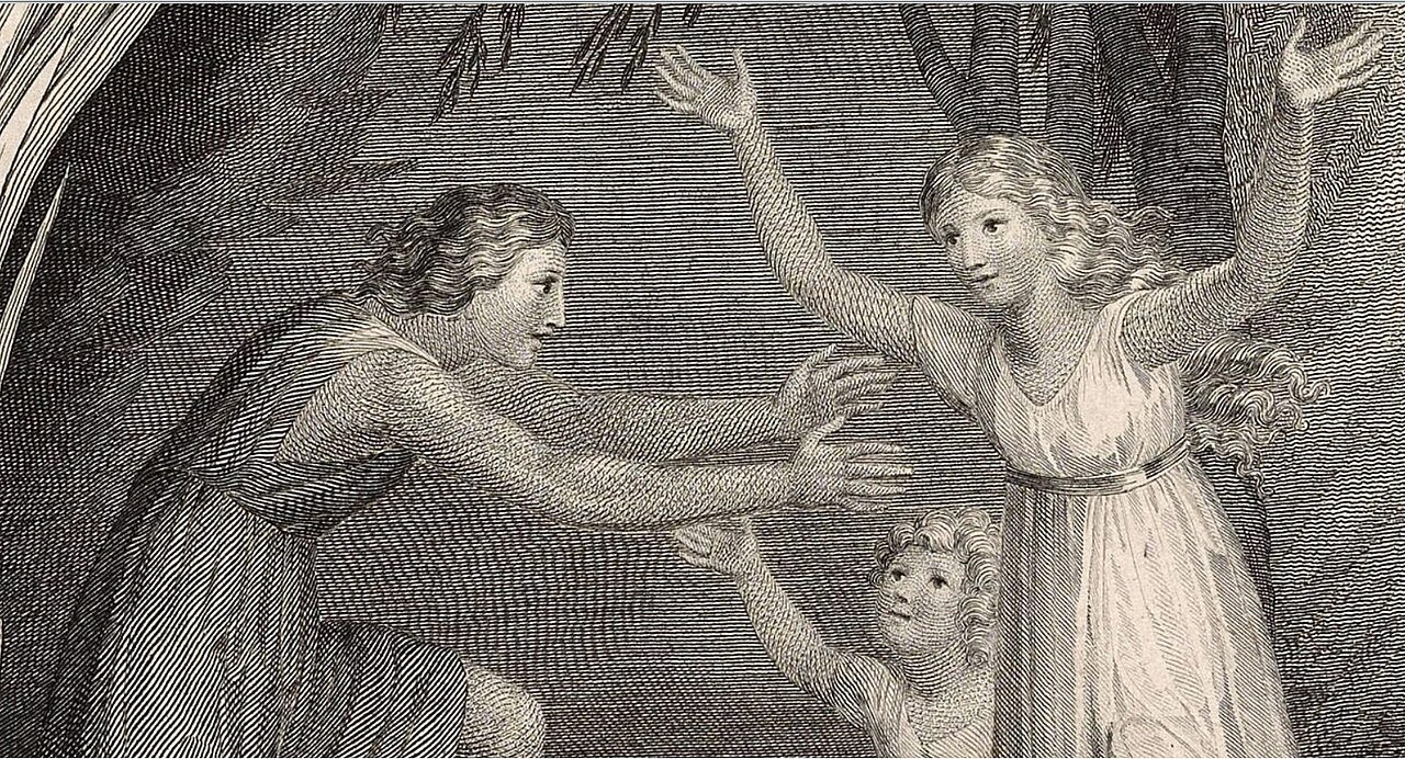 William Blake An Elegy Set to Music by Thomas Commins J Fentum publ Jul 1 1786 detail